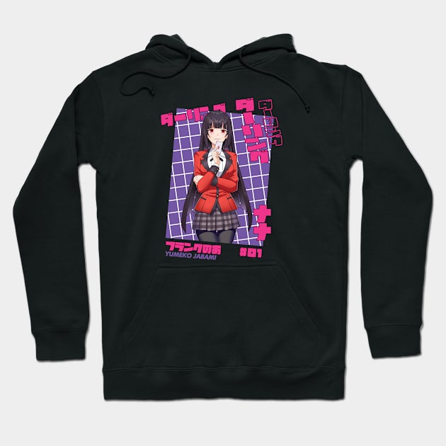 Yumeko Jabami Hoodie by Call me Sunshine